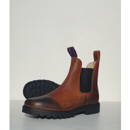 Blue Heeler Damen Chelsea Boot Sydney Braun 37