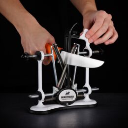 Eurohunt V-Sharp A4 Messersch&auml;rfer Wei&szlig;