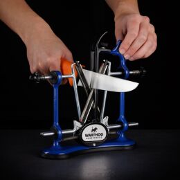 Eurohunt V-Sharp A4 Messersch&auml;rfer Blau