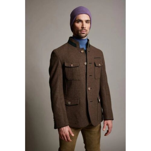 Habsburg Herren Jacke Adrian Schlamm