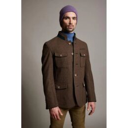 Habsburg Herren Jacke Adrian Schlamm