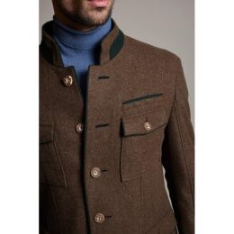 Habsburg Herren Jacke Adrian Schlamm