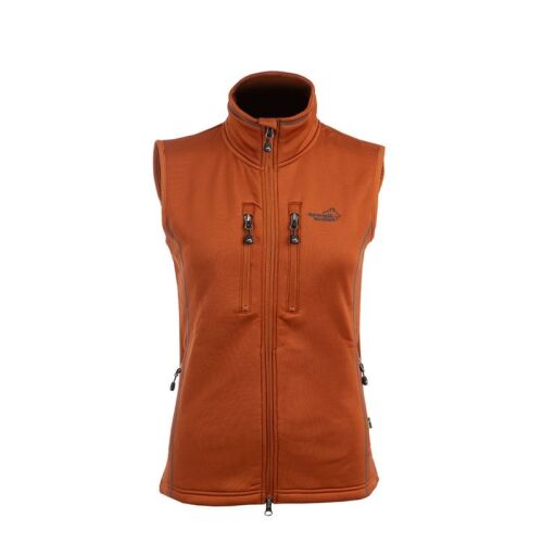 Arrak Damen Power Fleece Weste Orange M