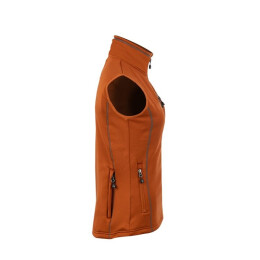 Arrak Damen Power Fleece Weste Orange M