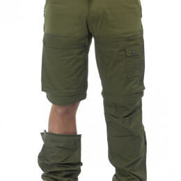 Arrak Herren Flexible Zip Off Hose Gr&uuml;n 48