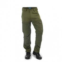 Arrak Herren Flexible Zip Off Hose Gr&uuml;n 58