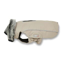 Wolters Winterjacke Amundsen f&uuml;r Dackel Taupe 44cm