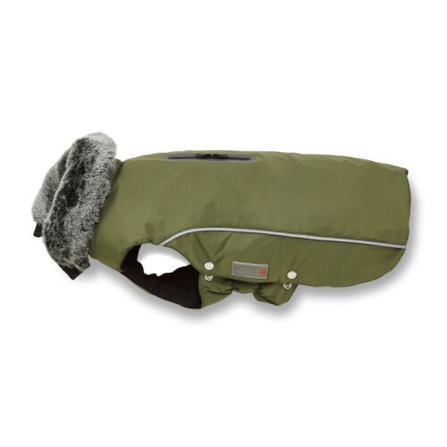 Wolters Winterjacke Amundsen für Dackel Oliv 48cm