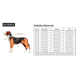 Paikka Hunderegenmantel Recovery Orange 25