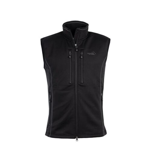 Arrak Herren Power Fleece Weste Schwarz M