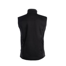 Arrak Herren Power Fleece Weste Schwarz M
