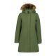 Icepeak Damen Mantel Alcoa Dunkeloliv Dunkeloliv 40