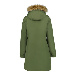 Icepeak Damen Mantel Alcoa Dunkeloliv Dunkeloliv 46
