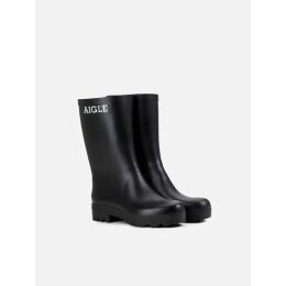 Aigle Damenregenstiefelette Atelier Aigle Schwarz Schwarz 43