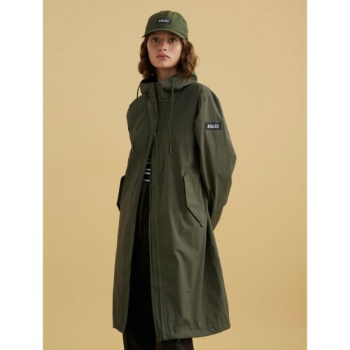 Aigle Damen Parka Lang mit Kapuze Avocat Avocat 36