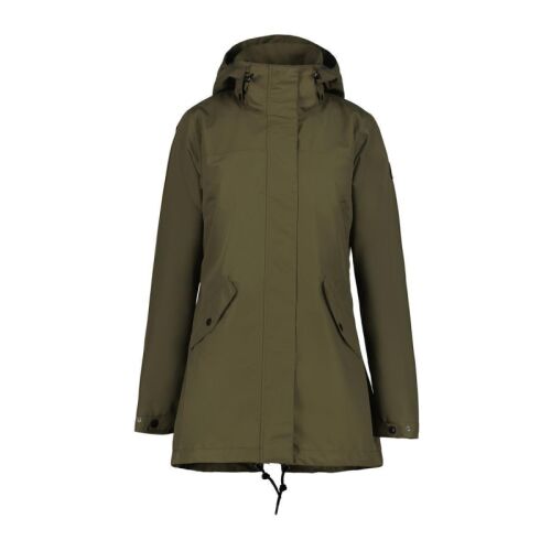 Icepeak Damenjacke Addis Dunkel Oliv 38