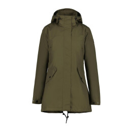 Icepeak Damenjacke Addis Dunkel Oliv 38