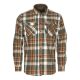 Pinewood Herren Flanellhemd Lappland Green/Orange M