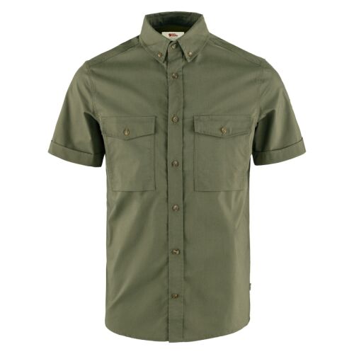 Fjällräven Herren Hemd Övik Air Stretch Laurel Green L