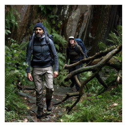 Fj&auml;llr&auml;ven Herren Fleecejacke Abisko Deep Forest XXL