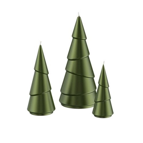 Engels Kerzen Objektkerze Gelackt Tanne Fichte Metallic M Ø8,4cm x H20cm