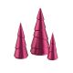 Engels Kerzen Objektkerze Gelackt Tanne Pink Metallic S Ø6,2cm x H15cm