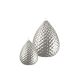 Engels Kerzen Objektkerze Gelackt Zapfen Leinen Metallic M Ø12,5cm x H16cm