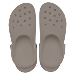 Crocs Damen Clog Classic Platform Taupe W7/37-38