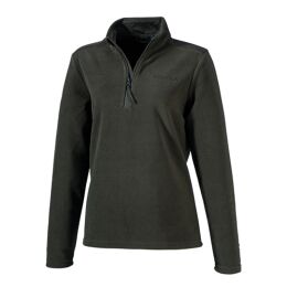 H&auml;rkila Damen Fleecepullover Troyer Shadow Brown M
