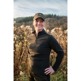 H&auml;rkila Damen Fleecepullover Troyer Shadow Brown M