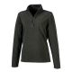 Härkila Damen Fleecepullover Troyer Shadow Brown M