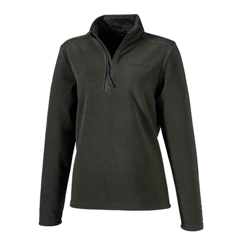 Härkila Damen Fleecepullover Troyer Shadow Brown 2XL