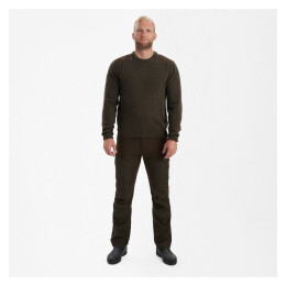 Deerhunter Herren Pullover Sheffield Knit Dark Elm 4XL