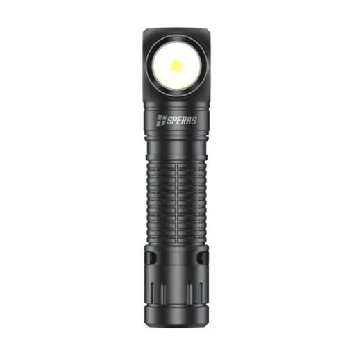 Speras M2R Rechtwinklige Taschenlampe 18650 1100mAh Akku