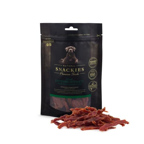 Snackies Hundesnack Feine Entenbrustfilets 180g