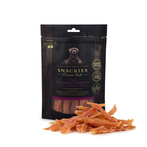 Snackies Hundesnack Feine Hühnerbruststreifen 180g