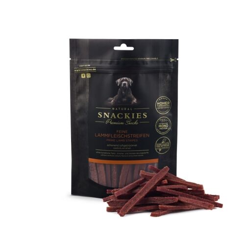 Snackies Hundesnack Feine Lammfleischstreifen 170g
