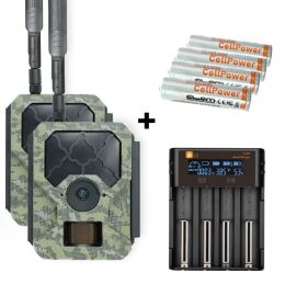 ICUserver CLOM Cam-S Funk Wildkamera Starterset (2x Cam-S...