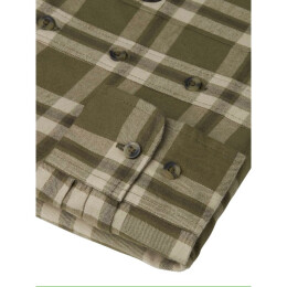 Chevalier Damen Flanell Bluse Teal Light