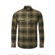 Chevalier Herren Hemd Heron Flannel Evergreen Checked L