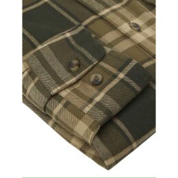 Chevalier Herren Hemd Heron Flannel Evergreen Checked XL