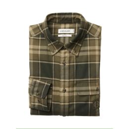 Chevalier Herren Hemd Heron Flannel Evergreen Checked XXL