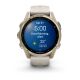Garmin Armbanduhr Fenix 8 Sapphire Nebelgrau/Softgold ⌀ 43mm AMOLED