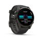 Garmin Armbanduhr Fenix 8 Sapphire Schwarz/Carbongrau Titan DLC ⌀ 43mm AMOLED