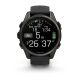 Garmin Armbanduhr Fenix 8 Sapphire Schwarz/Carbongrau Titan DLC ⌀ 43mm AMOLED