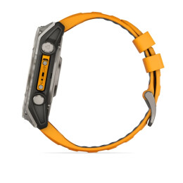 Garmin Armbanduhr Fenix 8 Sapphire Graphit/Titanium Titan ⌀ 51mm AMOLED