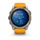 Garmin Armbanduhr Fenix 8 Sapphire Graphit/Titanium Titan ⌀ 51mm AMOLED