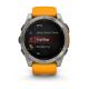 Garmin Armbanduhr Fenix 8 Sapphire Graphit/Titanium Titan ⌀ 51mm AMOLED