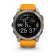 Garmin Armbanduhr Fenix 8 Sapphire Graphit/Titanium Titan ⌀ 51mm AMOLED