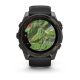 Garmin Armbanduhr Fenix 8 Sapphire Schwarz/Carbongrau Titan DLC ⌀ 51mm AMOLED